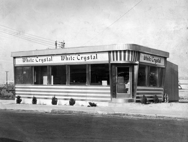 The White Crystal as it appeared soon after installation in the late 1950s. 